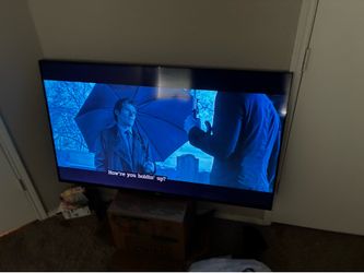 55 inch Roku tv less than 1 year old.