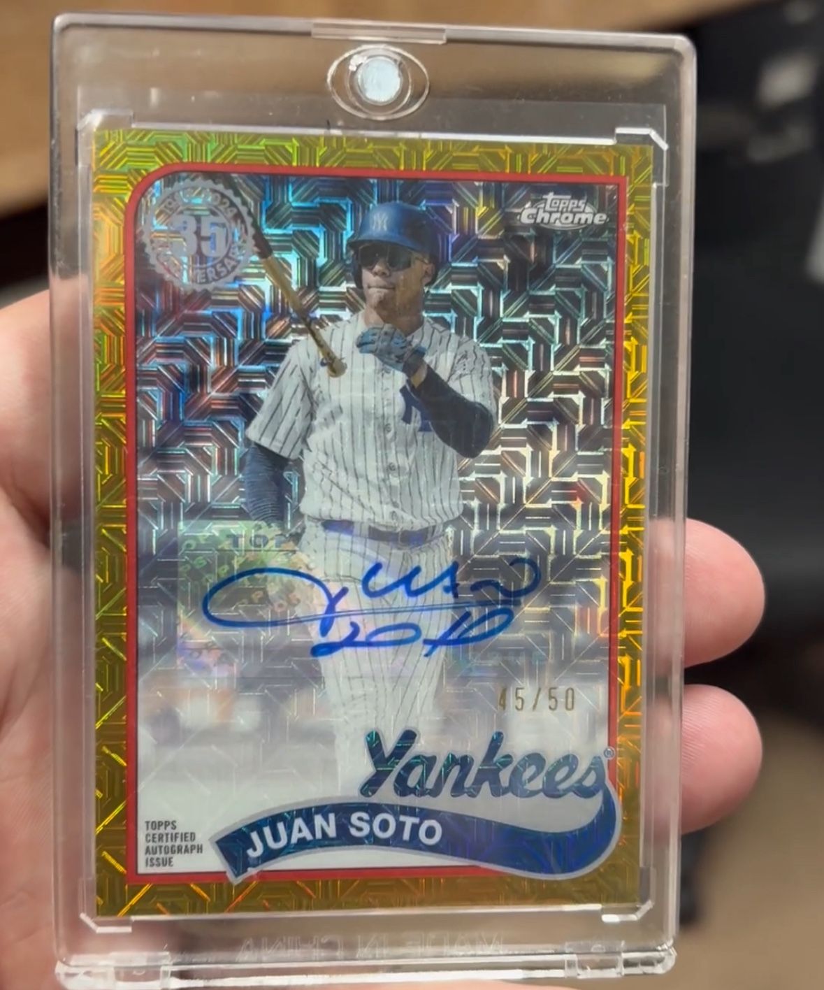 Juan Soto Auto /50