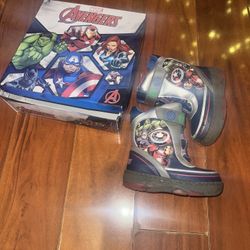 Avenger Boots With Lights