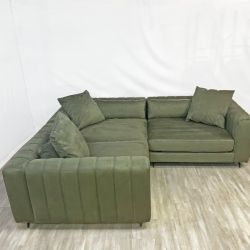 ( Delivery Available ) Rove Concepts Berlin Modular Green Sectional Couch