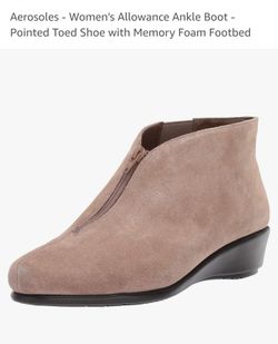 Aerosoles Women's Ankle Boots with Front Zippers