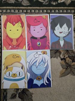 Adventure Time Fionna & Cake Comics Signed By Natasha Allegri