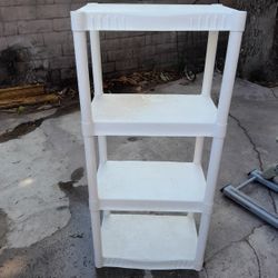 Estante De Plastic White