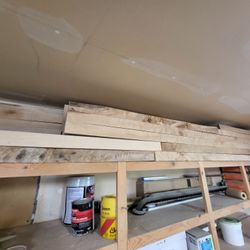 Rough-Sawn Poplar Lumber – Air Dried (~15 Years) – Sold by the Board Foot