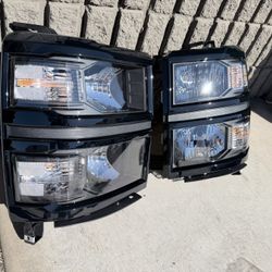 Silverado Black Headlights 14 to 15