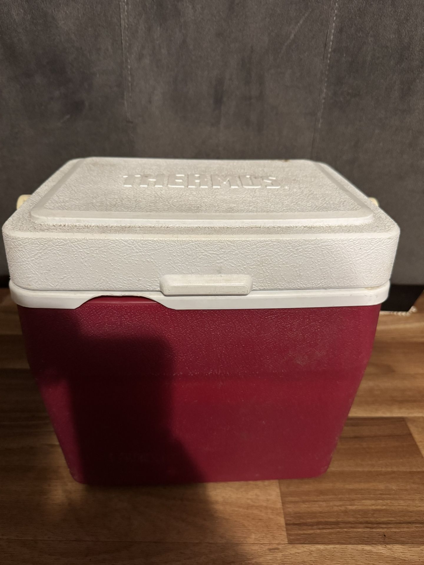 Old Style Red Cooler