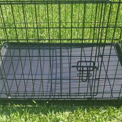 2 Doors  MEDIUM Dog Metal Crate / Jaula Para Perros