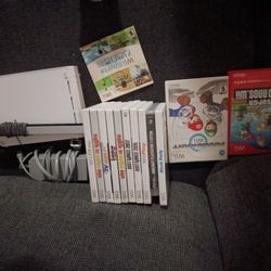 Nintendo Wii Full Set With Over 20 Games