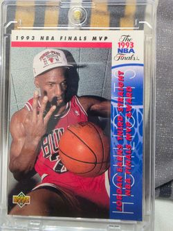 Michael Jordan 1993 NBA Finals MVP Upper Deck Card