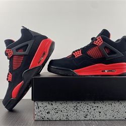Air Jordan 4 Retro Red Thunder - Sneakers CT8527-016