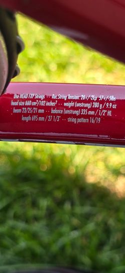 HEAD Flexpoint Fire Midplus Tennis Racquet (4 1/4 Grip) + Cover
