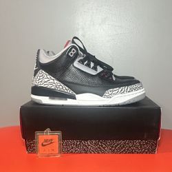 Size 10 - Jordan 3 Retro OG Black Cement
