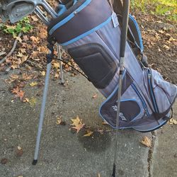 complete set of golf clubs Big Bertha Hawkeye driver and new Top Flite bag