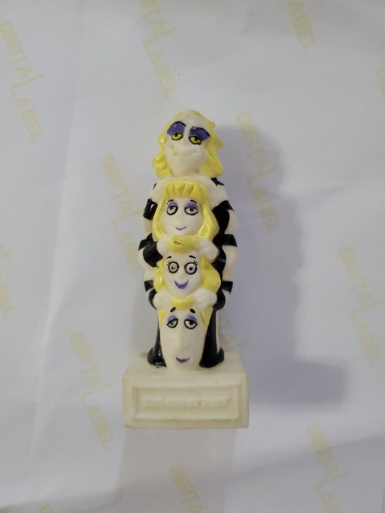 The Ghost Post 1989 Beetlejuice Burger King Kid's Club Vintage Toy