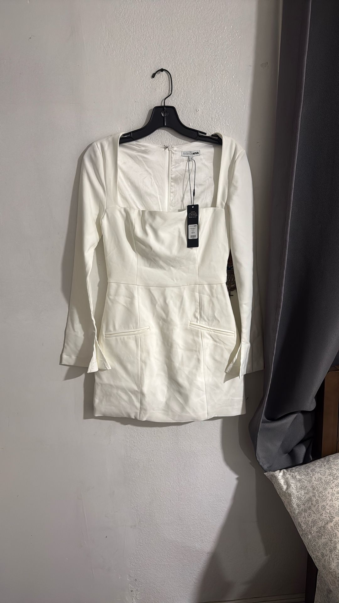 White Fashion Nova Dress