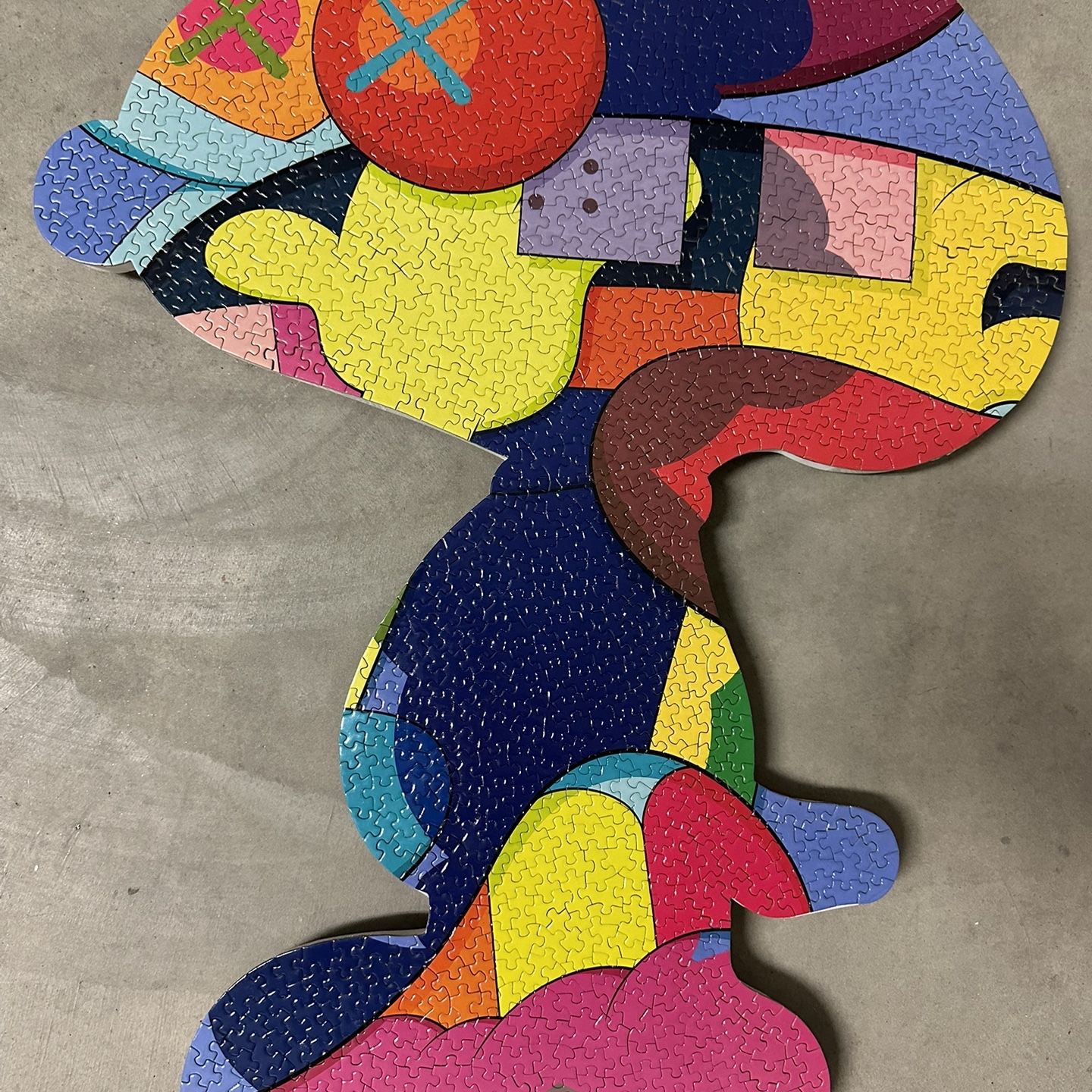 100% Authentic KAWS No One's Home Jigsaw Puzzle with Wood Frame