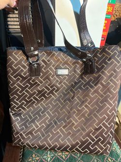 Tommy Hilfiger Monogram Tote Bag