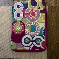 Coach Poppy Mini I Pad Holder