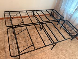 Basic Bed frame /riser and box spring