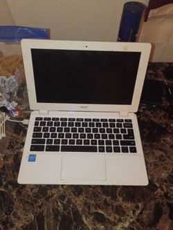 Acer Chromebook Laptop White