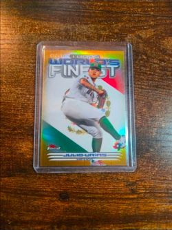 MINT 2023 TOPPS WORLD'S FINEST MEXICO JULIO URIAS GOLD REFRACTOR #49/50 🇲🇽🇲🇽