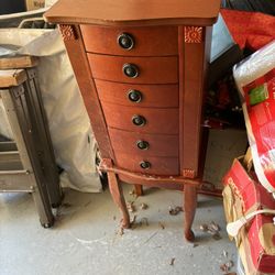 Wooden Jewelry Chest