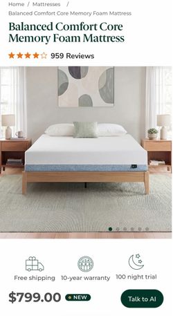 Memory Foam Mattress - King