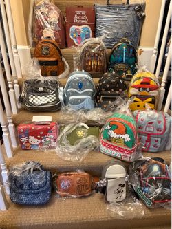All nwt loungefly. Please message for prices. No reasonable offer refused. Ty