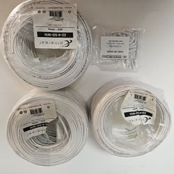 alarm and surveillance wire 22-gauge, 4-conductor wire