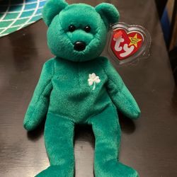 TY Beanie Baby Erin Excellent Mint like Condition 