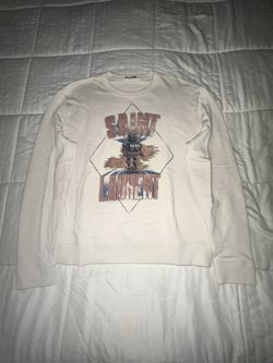 YSL Saint Laurent Women’s Robot Destroy Sweatshirt L