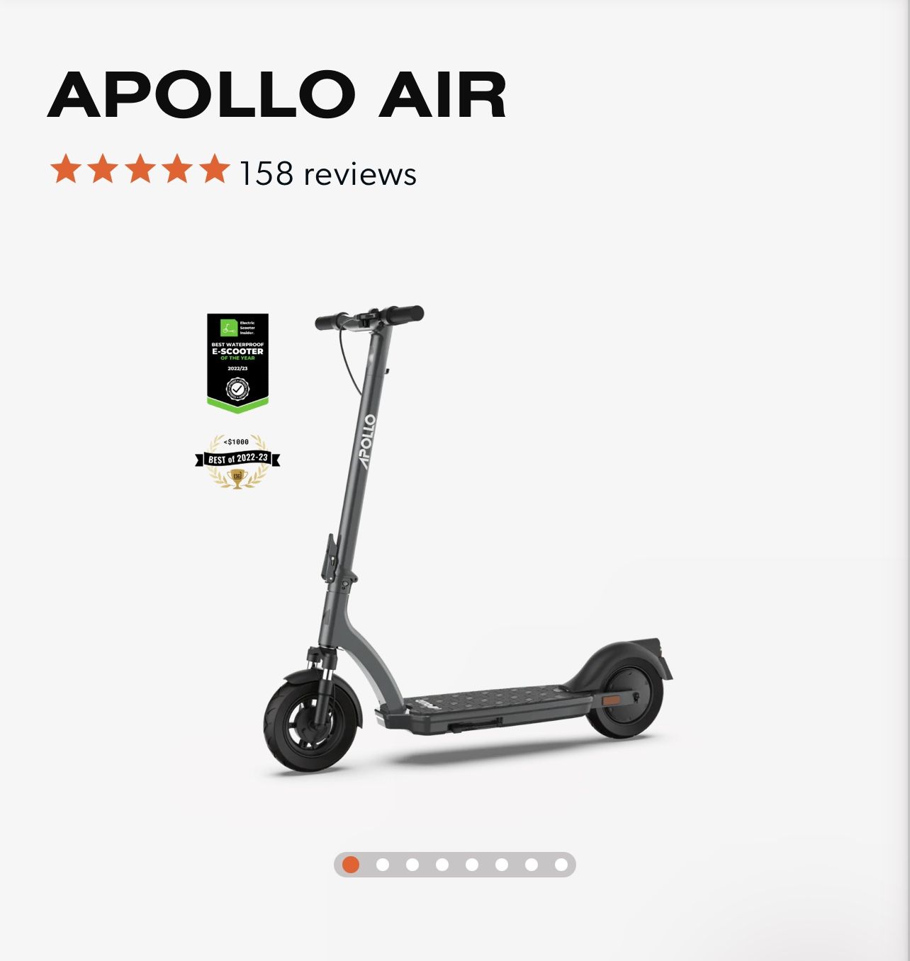 Apollo Air Scooter 2022 for Sale in Queens, NY - OfferUp
