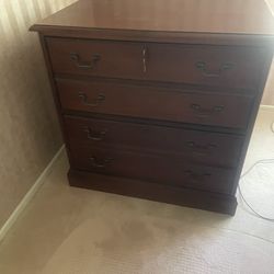 Wood File Cabinet With Lock