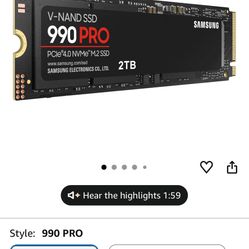 Wiped 2tb Ssd