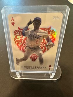 Topps Marcus Stroman Chicago Cubs Ace of Hearts Card