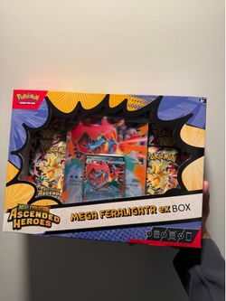 Ascended Heroes Mega Feraligatr ex Box
