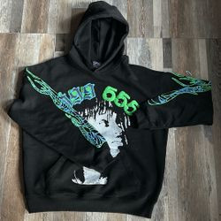 Juice Wrld X Sp5der Hoodie Medium 