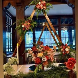 Triangle Wedding Arch