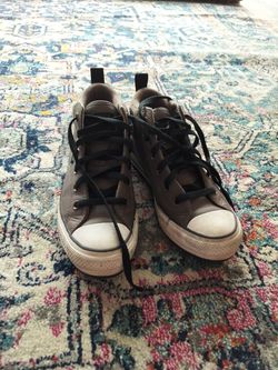 Waterproof Leather Brown Converse