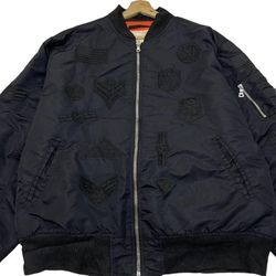 Vintage Smoke Rise Japanese Bomber Jacket 