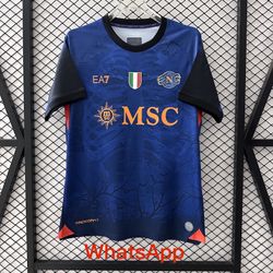 Napoli 2025-26 Halloween Jersey with Glow-in-the-Dark Badge | S-XXL in Stock