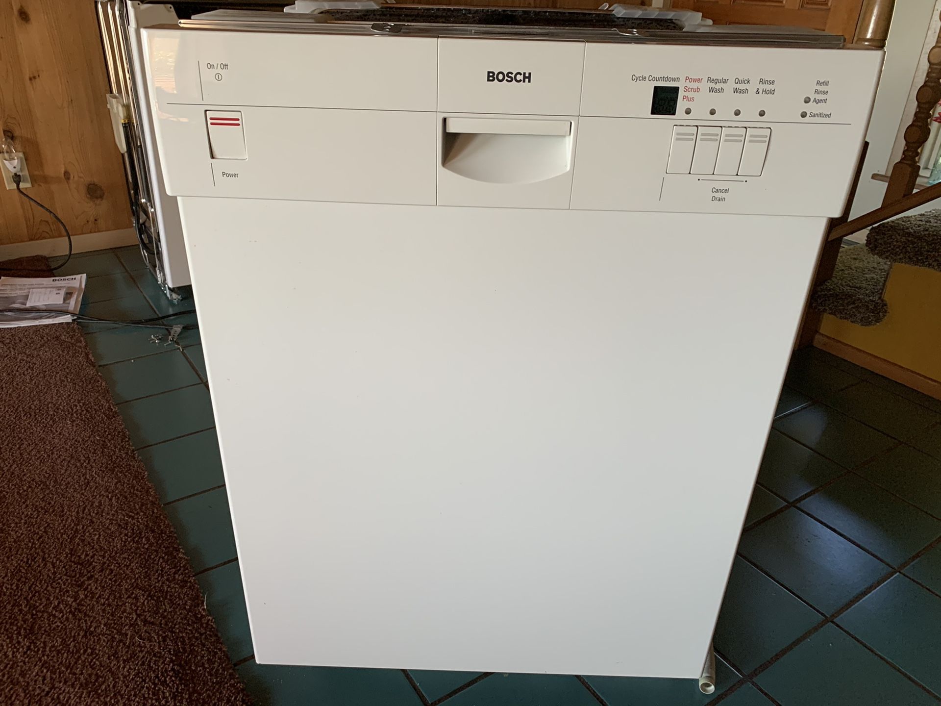 Bosch Dishwasher-Stainless Steel Tub