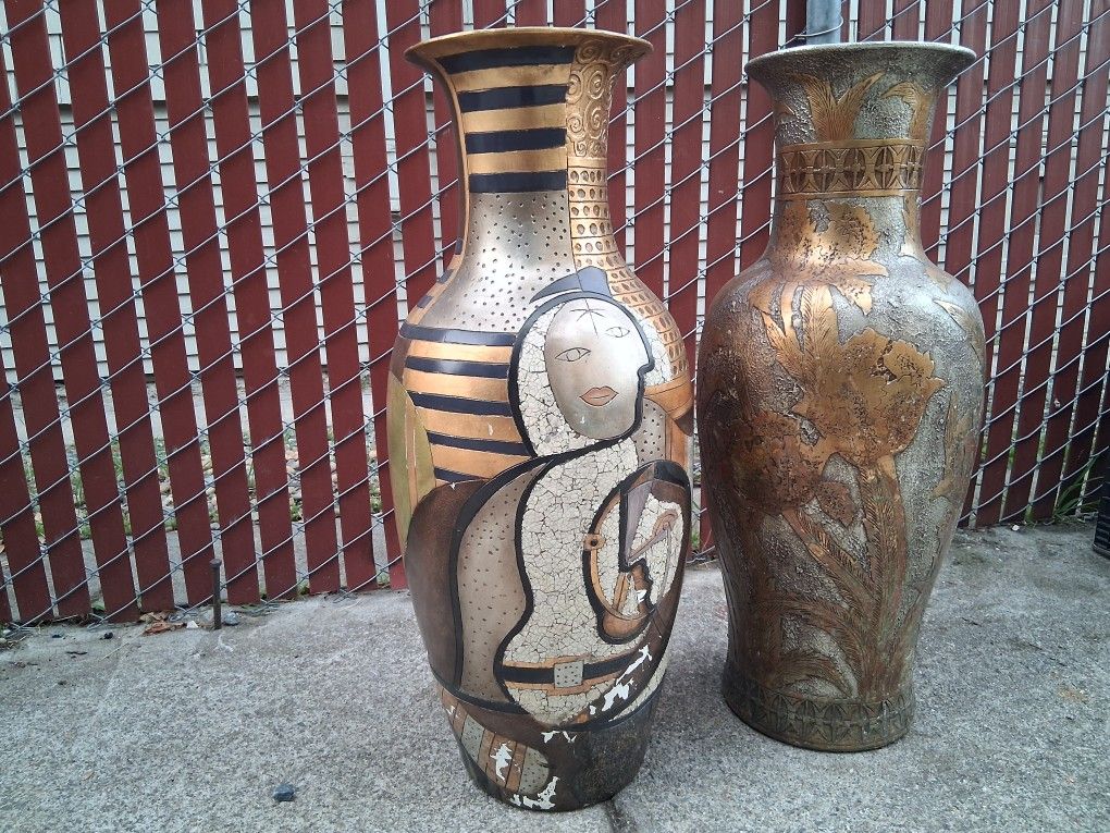 2 Ea Giant Vase