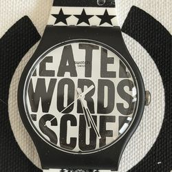 Swatch New Gent "WORDS" SUOZ124