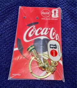 FIFA 26 Coca Cola promo keychain
