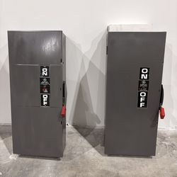 GE safety Switch Disconnect TH3364 200-amp, 3-pole, 600-volt AC all fusibles Included