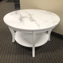 Marble Coffee Table - BRAND NEW- Photography Sample 