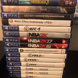 PS4 Game Bundle (Read Description)