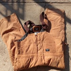 2x Large Walls Suspenders Insulated Jump Suit