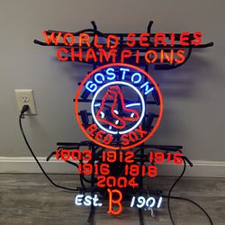 Red Sox Neon Sign 